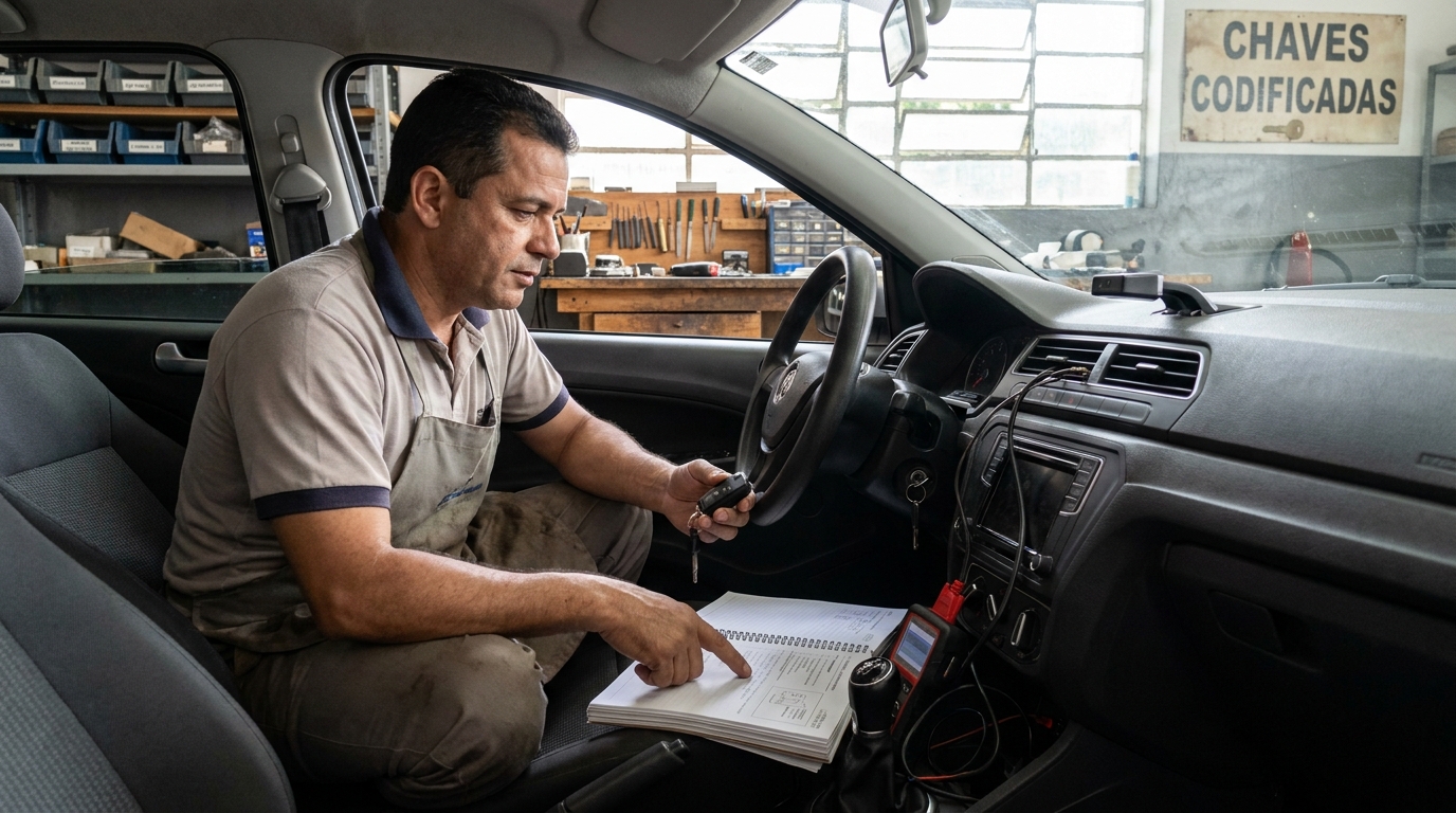 Chave Codificada profissional em Mogi das Cruzes‑SP
