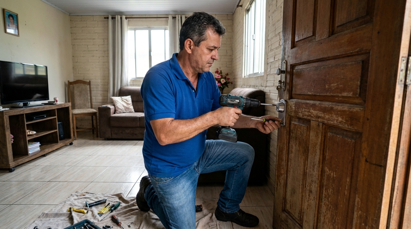 Serviço de Instalação de Fechadura Residencial em Mogi das Cruzes‑SP